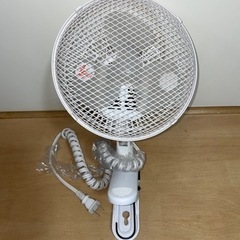 無料　クリップ扇風機