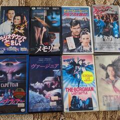 昭和レトロ〜平成初期　映画　ビデオ　VHS 8本まとめ売りのみ