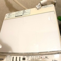 【価格ご相談ください】洗濯機　Hisense ハイセンス