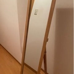 【家具 ミラー/鏡】姿見鏡・全身鏡  150cmの画像