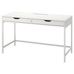 IKEA白デスク、オカムラ椅子
