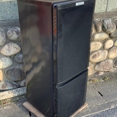リユース　三菱　146L  冷凍冷蔵庫　2019年製　2ドア冷蔵庫　　幅48　　奥行59.5　　高さ121.3　 （ｃｍ）　MITSUBISHI  冷蔵庫