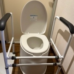 介護用ポータブルトイレ 簡易トイレ 別途手すり・介護用品セット