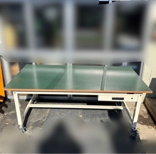 k212601 サカエ 作業台 CS-1890FT 幅1800×奥行 900×高さ730mm 作業テーブル・ワークテーブル 鍵無し 引取り歓迎 宮城県 現状品 中古品