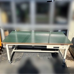 k212601 サカエ 作業台 CS-1890FT 幅1800×奥行 900×高さ730mm 作業テーブル・ワークテーブル 鍵無し 引取り歓迎 宮城県 現状品 中古品