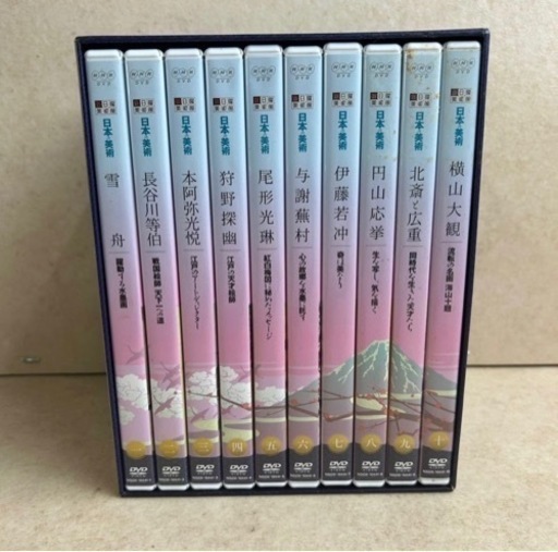 d219604 DVD 新日曜美術館 THE ART OF JAPAN・日本の美術 雪舟 北斎と