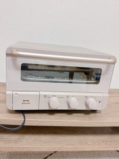 3/30まで！※完動品⚠︎一部難あり　人気　ブルーノ　BRUNO スチーム＆ベイク トースター
