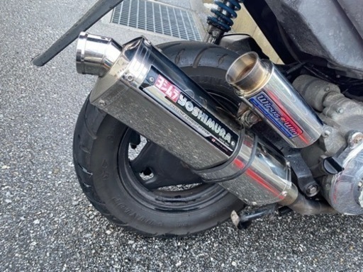 ヨシムラマフラー（オイルキャッチ付き）