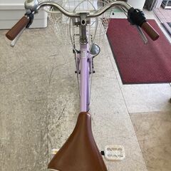 ☆美品☆ダイワサイクル Vita ジュニアサイクル 24インチ 自転車  変速あり オートライト ライトパープル【ユーズドユーズ名古屋天白店】の画像