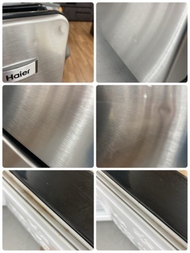 S282 ⭐ Haier 2ドア冷蔵庫（148L 右開き） JR-XP2NF148F 19年製 ⭐動作確認済 ⭐クリーニング済