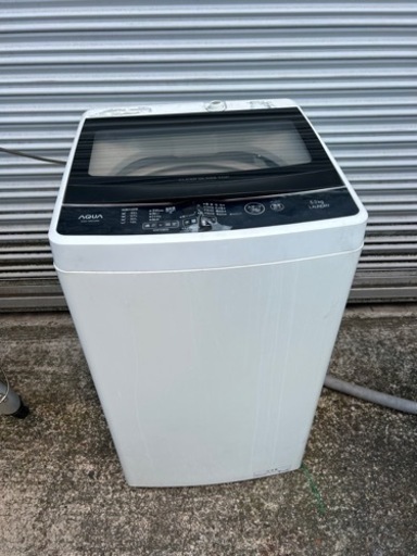 家電 生活家電 洗濯機 5.0kg 2020年 アクア