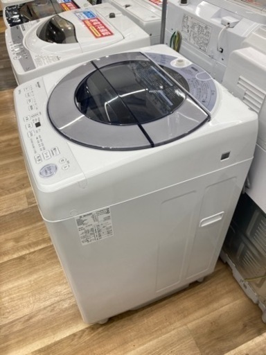 【トレファク高槻店】安心の1年間保証！取りに来られる方限定！SHARP（シャープ）の全自動洗濯機のご紹介です！