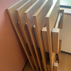 【決まりました】テーブル5台セットの画像