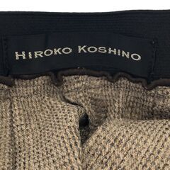 HIROKO KOSHINO ヒロココシノ カジュアルパンツ おしゃれ レディース グレー 38 日本製の画像