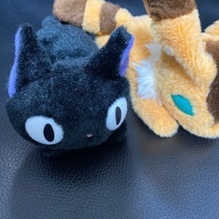 ジブリ　ふんわりお手玉ぬいぐるみ　ジジ&テト　