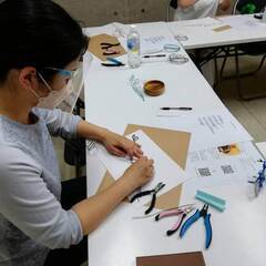 【３月1６日★土曜クラス】英語で学ぶクラフトワイヤー教室☆新しいカタチの英会話教室 の画像