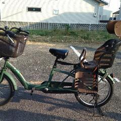 チャイルドシート付自転車