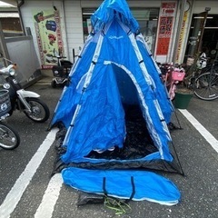 🏠【格安！】美品 MERMONT簡単組立テント  3～5人用【ア...