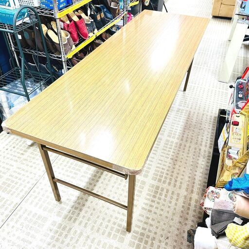 3/23会議テーブル 折りたたみ 事務用品 オフィス 家具②