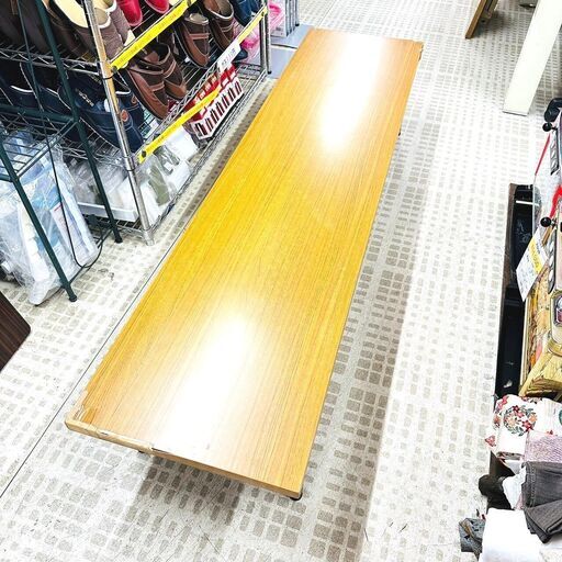 【引取限定・お買得品・訳アリ品】ハイテクウッド 会議テーブル KR-1845N ローテーブル 事務用品②