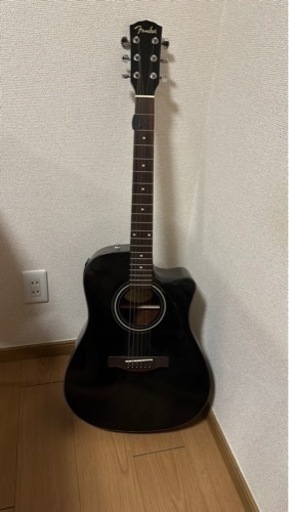 中古 Fender CD60CE BLK フェンダー エレアコ ギター 新品弦つき