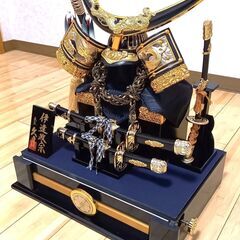 5月節句飾り　兜　　久月・作　値下げしましたの画像