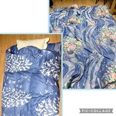 未使用・羽根布団・羽毛掛け布団〔ダブル〕家具 寝具 布団