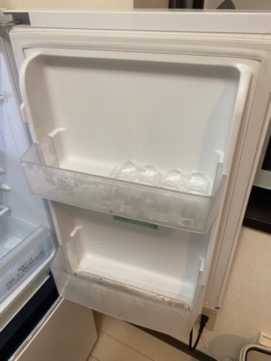 2ドア冷蔵庫