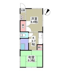 🏢安心の叶えRoom✨『2K』目黒区南✨🉐 敷金&礼金0ヶ月✨ ...