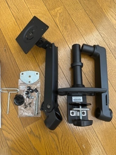 エルゴトロン LX デスク モニターアーム マットブラック 34インチ(3.2~11.3kg)まで VESA規格対応 45-241-224