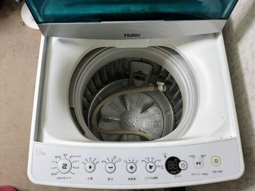 haier洗濯機5.5kg 2017年製　値下げ