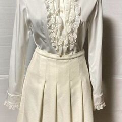 最終お値下げ　入学式　スーツ3点セット 　7号 　SUCRE の画像