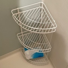 ニトリ　三段風呂場コーナーラック