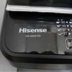 【2020年製】洗濯機 Hisense 5.5㎏