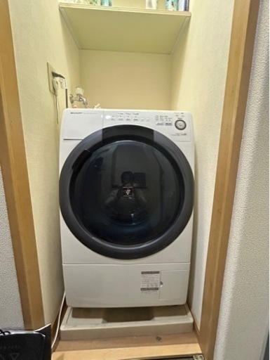 シャープ ES-S7B 全自動ドラム式洗濯乾燥機