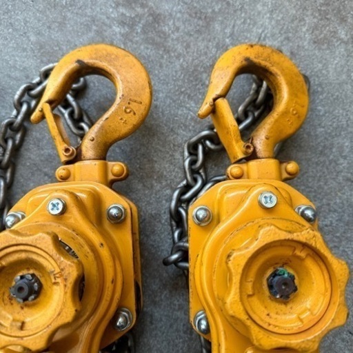 レバーブロック1.6t,0.8tセット