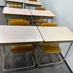 学校・学習塾用机椅子セット旧JIS特号