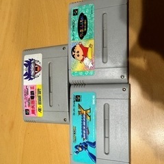 スーファミとカセット3本の画像