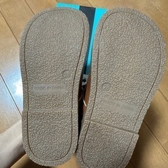 【新品未使用】キッズ フラットシューズの画像