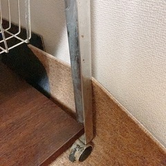 レンジ台   2口コンセント付きの画像