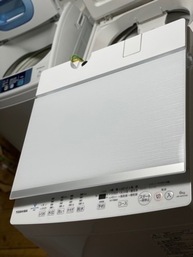 送料・設置込み　洗濯機　6kg TOSHIBA 2022年