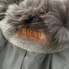 美品/引越売切/交渉◎】BALMAIN バルマン ウールカシミア ポンチョ