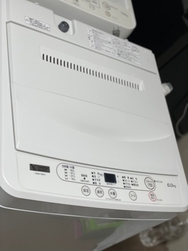 送料・設置込み可　洗濯機　6kg ヤマダ　2021年