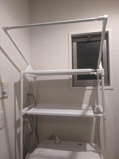 ★ランドリーラック★中古美品★洗濯機周りの収納に