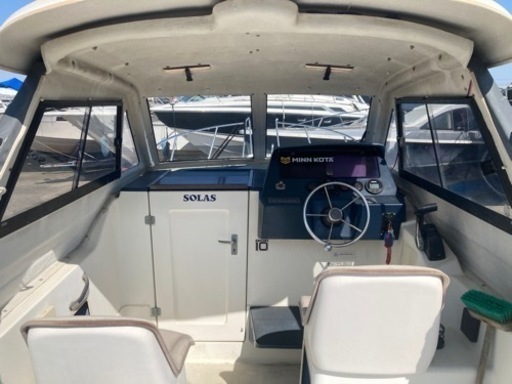 ヤマハFR24☆僅か311時間・130馬力船外機