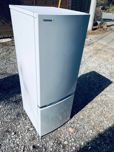 ♦️️TOSHIBAノンフロン冷凍冷蔵庫  【2018年製 】GR-M17BS