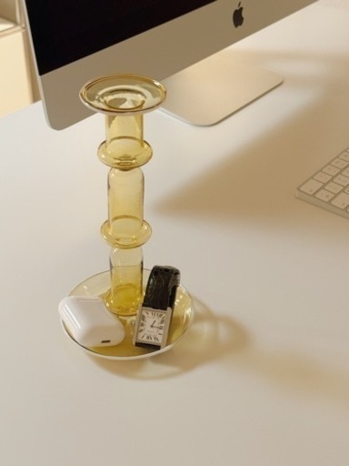 新品 HAY Flare Tall キャンドル ホルダー イエロー インテリア