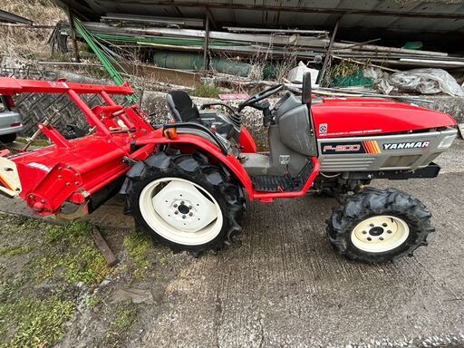岡山県からヤンマートラクターF-2００使用時間651h有料自社配送！3/6 20時まで割引コメント欄にて