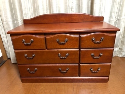 木製タンス 家具 収納家具 キャビネット