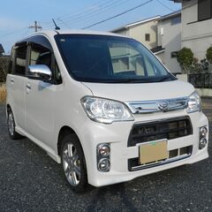 【車検長期、低走行、充実装備、程度良好な希少車！】タントエグゼ　...